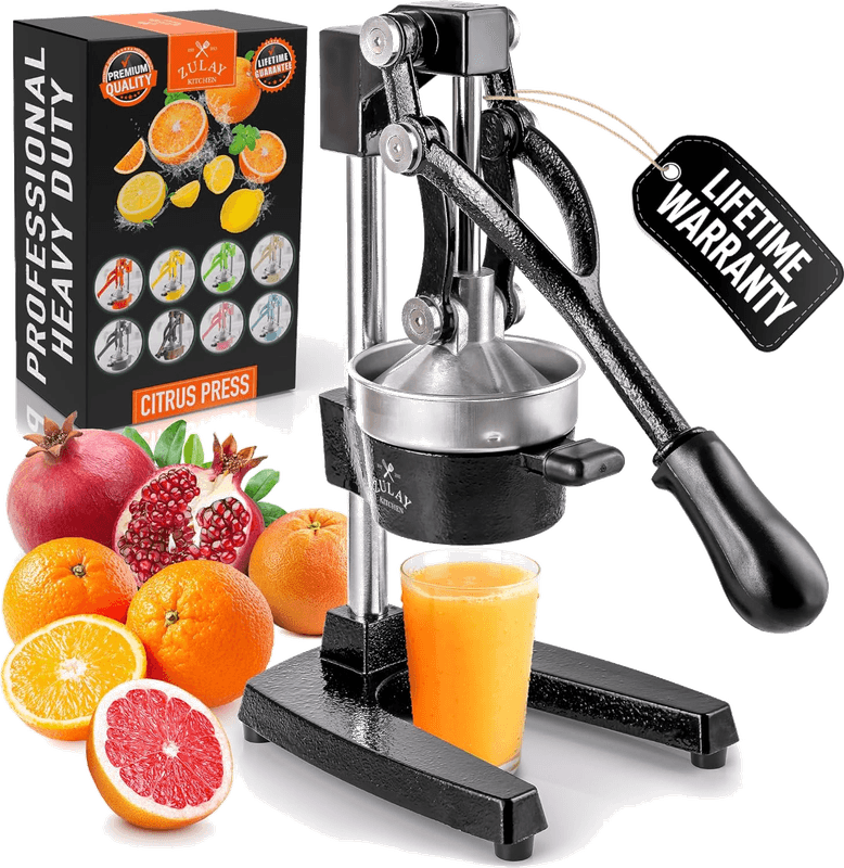 Zulay Cast Iron Citrus Juicer